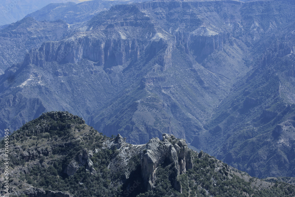 Copper Canyon in the Sierra Madre Occidental mountains, Mexico