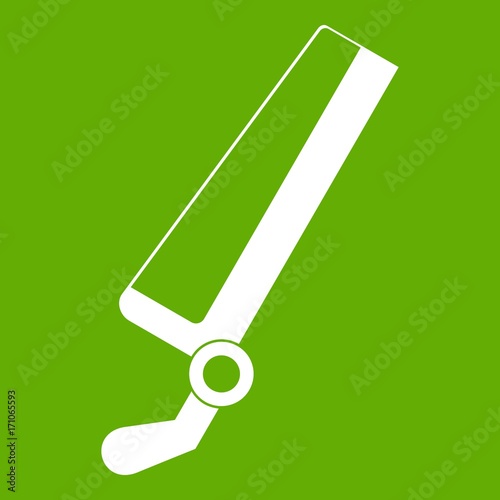 Surgical saw icon green