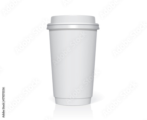 Wallpaper Mural Plastic cup for your design and logo Torontodigital.ca