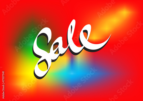 Sale lettering