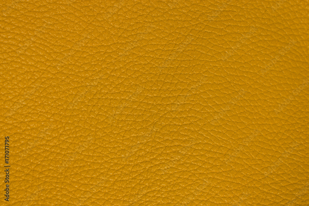 Lemon Yellow leather background