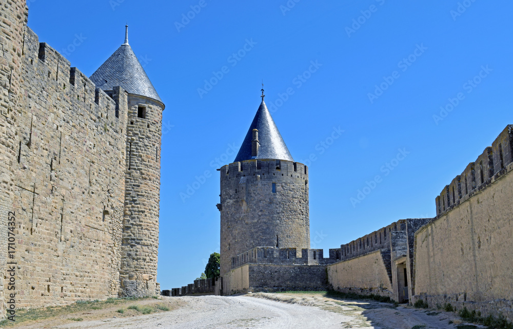 Carcassonne, ciudad medieval amurallada
