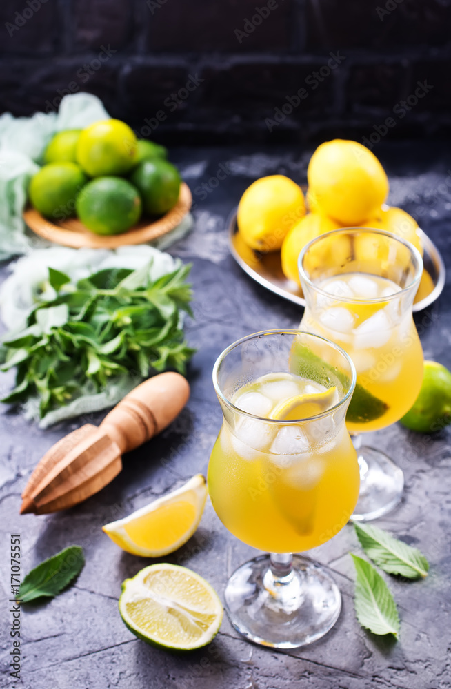 Fototapeta premium lemonad