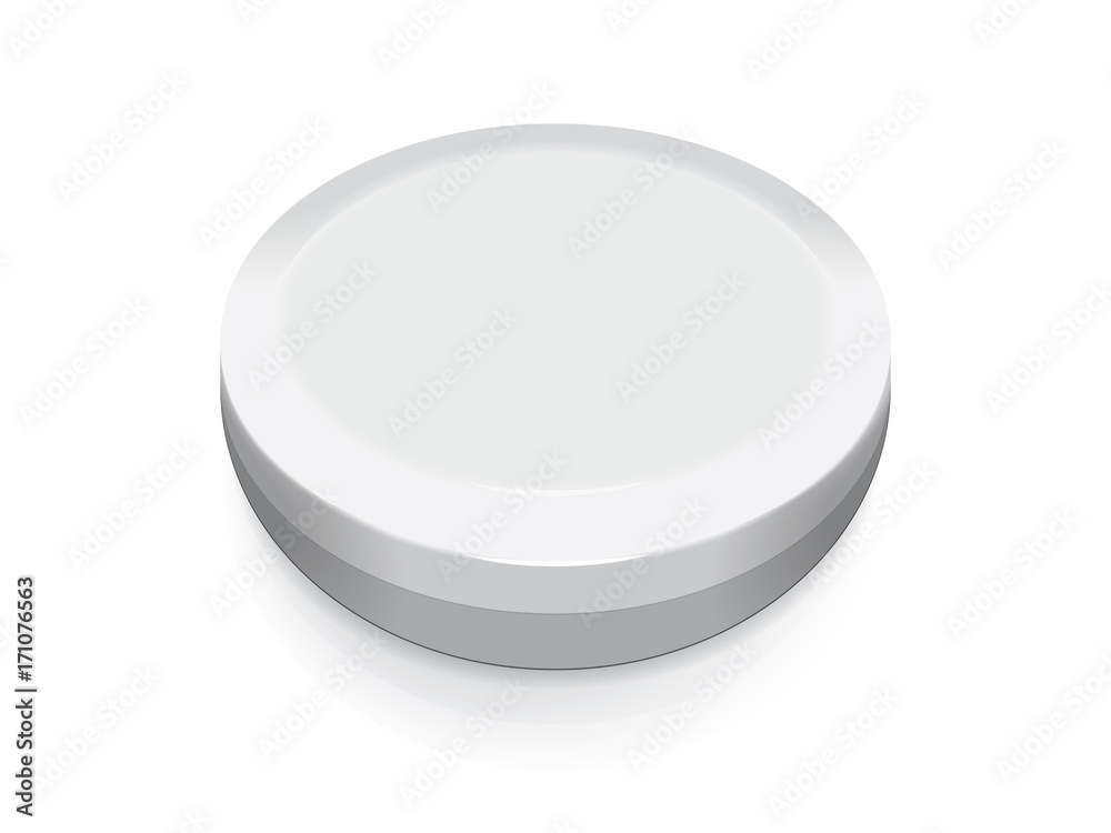 A jar of cream for your design and logo. It's easy to change colors. Mock Up A jar of cream for your design and logo. It's easy to change colors. Mock Up