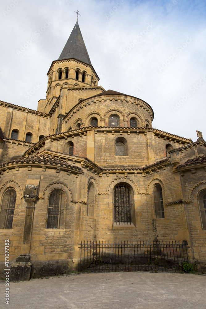 The basilica du Sacre Coeur in Paray-le-Monial The basilica du Sacre Coeur in Paray-le-Monial