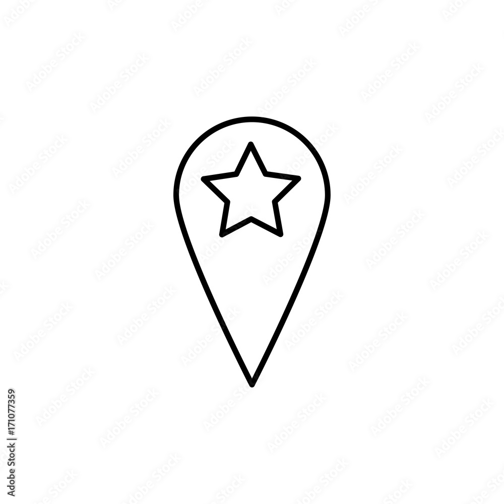 fauvorite place icon fauvorite place icon