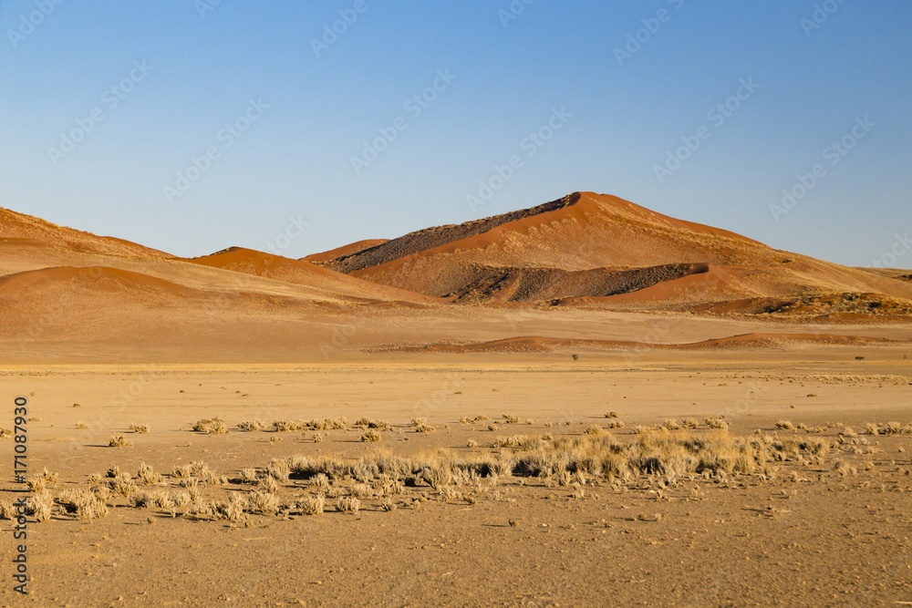 Sanddünen in Sossusvlei, Namibia, sand dunes in Sossusvlei, Namibia