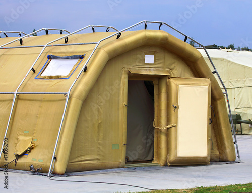 Tent of the field mobile hospital