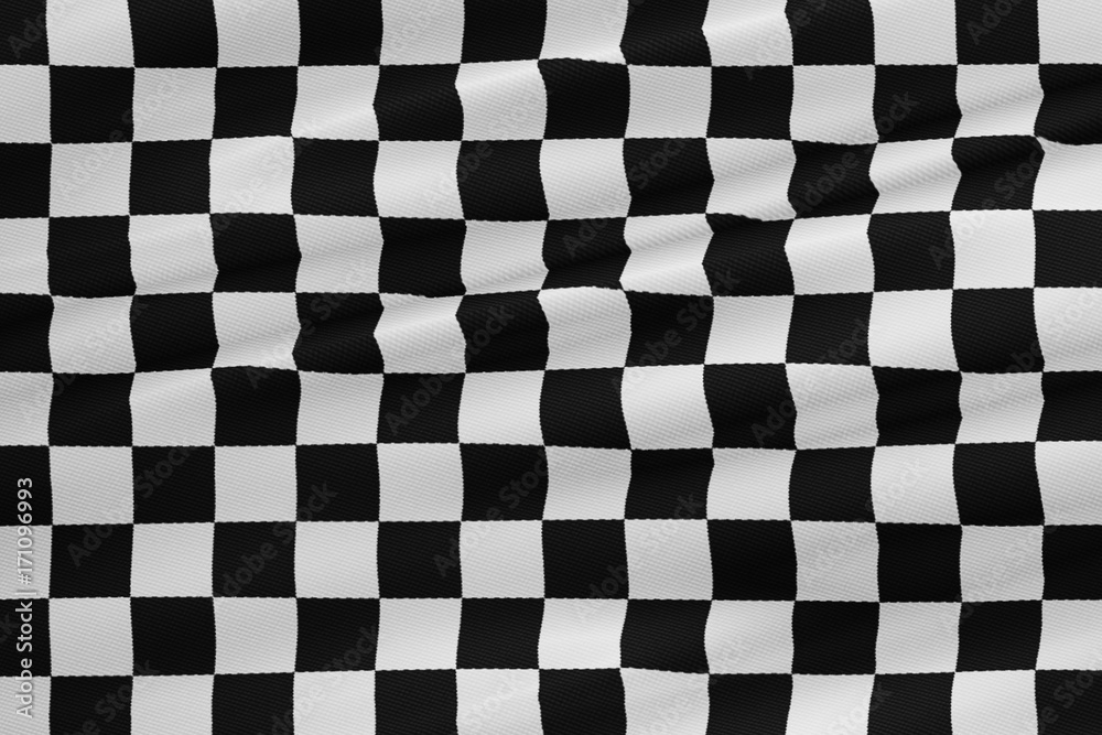 Fototapeta premium checkered flag, end race background, formula one competition