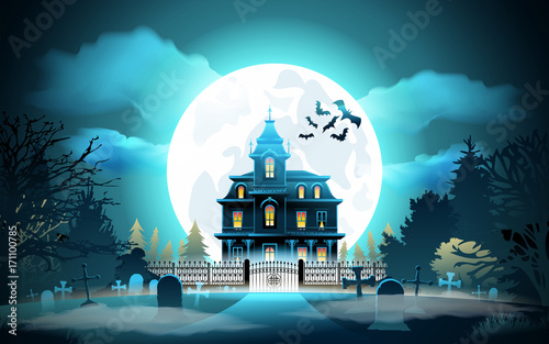 Halloween background.