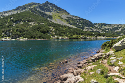 Amazing Landscape with Big Valyavishko Lake, Pirin Mountain, Bulgaria