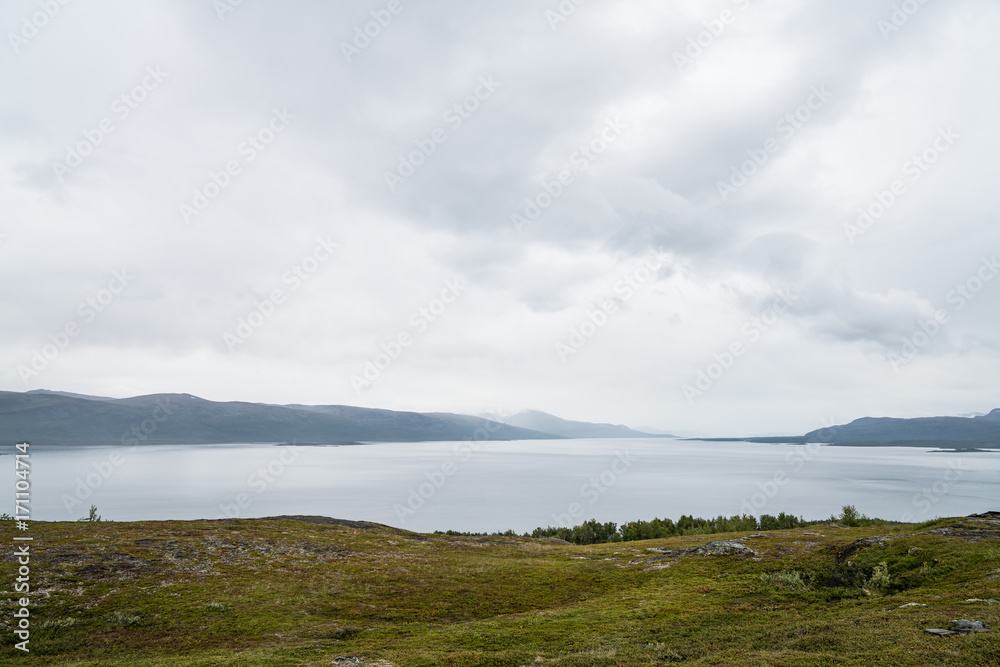 The Tornetrask Lake Area The Tornetrask Lake Area