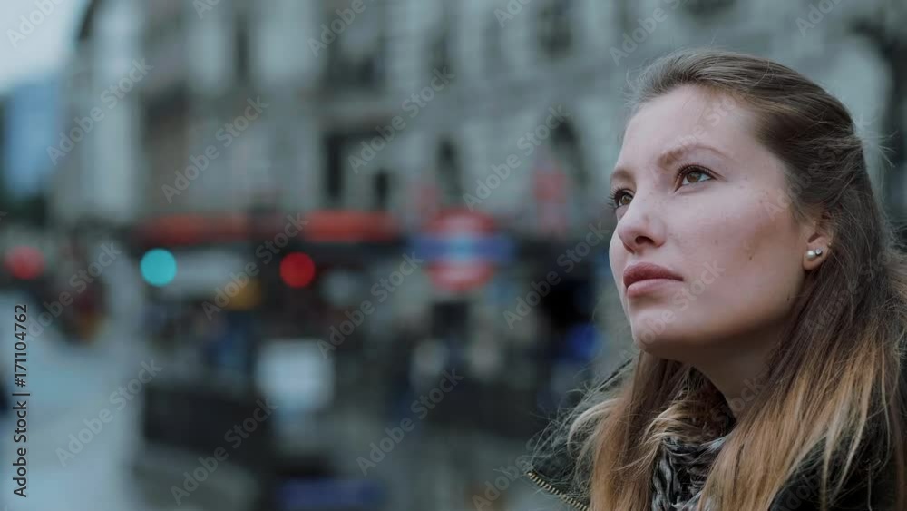 Young twenty year old woman - close up shot Young twenty year old woman - close up shot