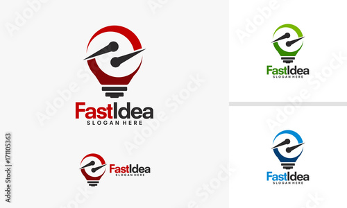 Fast Idea logo designs, 