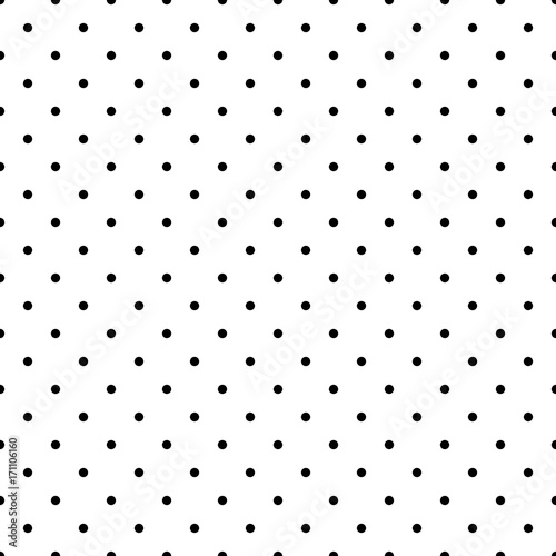 Polka dot series No.6, seamless pattern. Vector texture, background