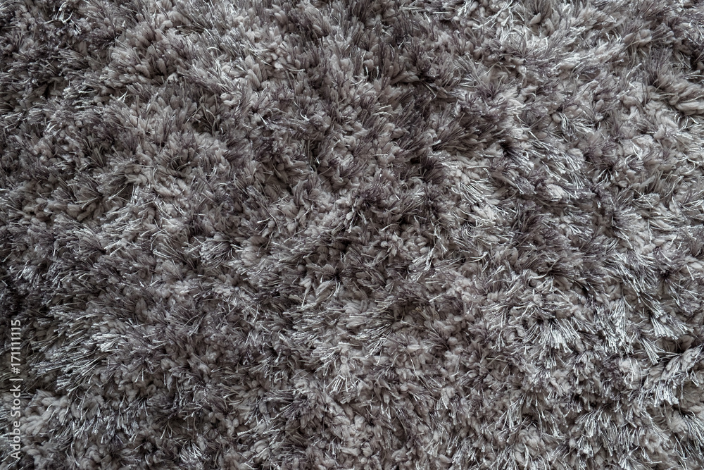 Gray carpet textures with long fibers for background, natural textile Gray carpet textures with long fibers for background, natural textile