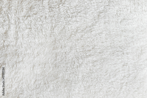 Synthetic fur white texture for the background photo