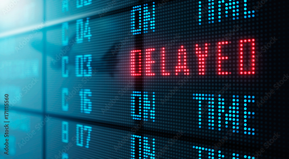 LED Display - Airport flight status board LED Display - Airport flight status board