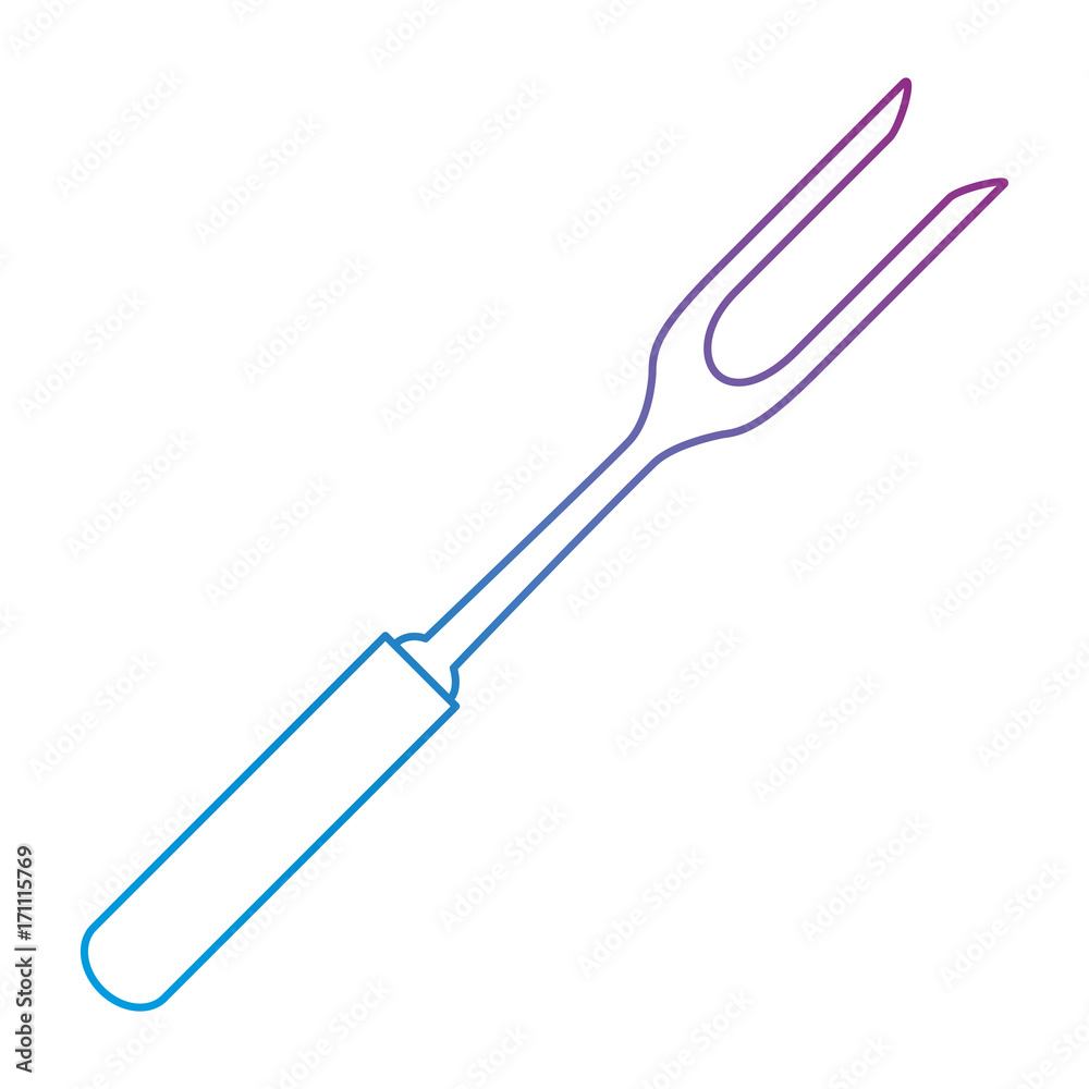 fork grill kitchen cutlery icon vector illustration design fork grill kitchen cutlery icon vector illustration design