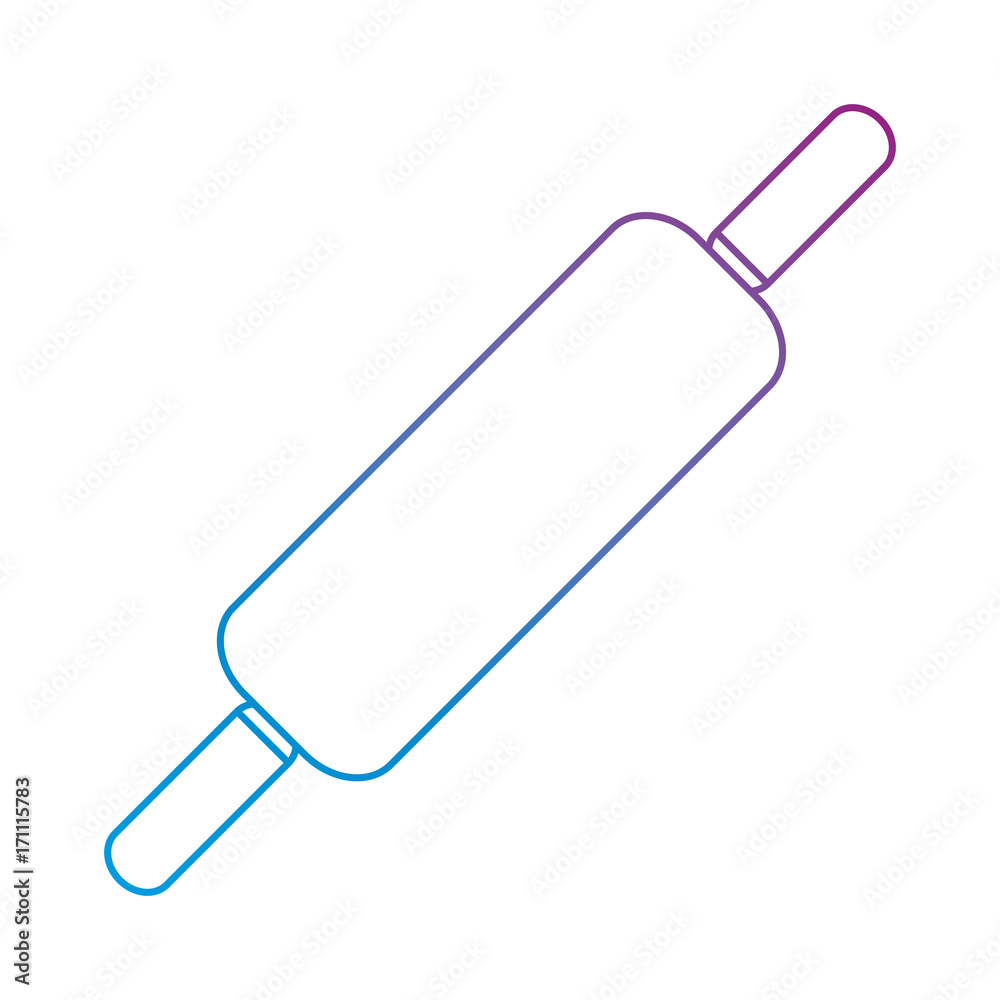 wooden roll pastry icon vector illustration design wooden roll pastry icon vector illustration design