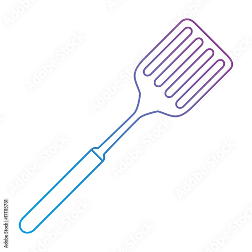 spatula kitchen cutlery icon vector illustration design