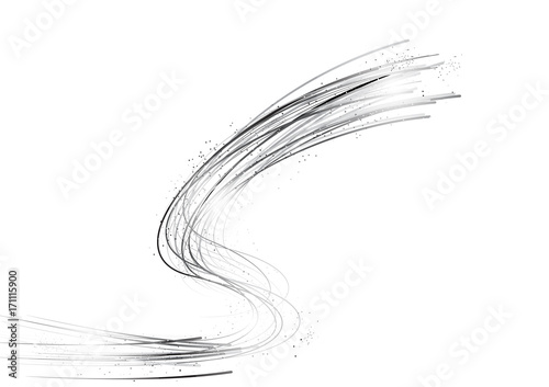 vector white background abstract technology communication data Science