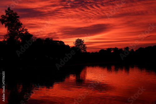 Sunset at River Kwai