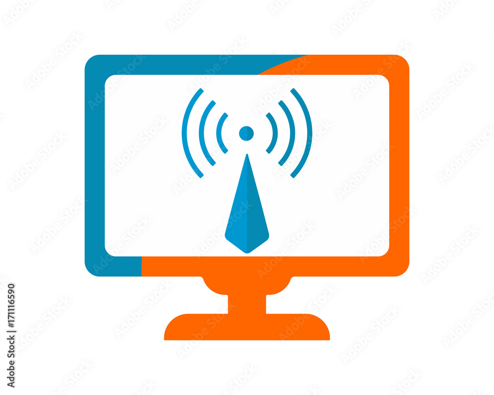monitor computers device silhouette icon image vector monitor computers device silhouette icon image vector