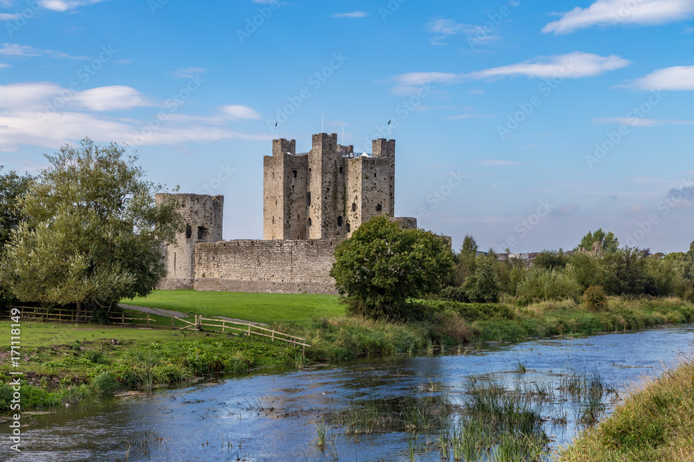 Trim Castle in Trim, County Meath, Ireland