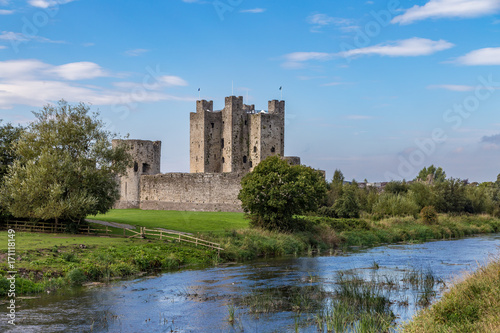 Trim Castle in Trim, County Meath, Ireland