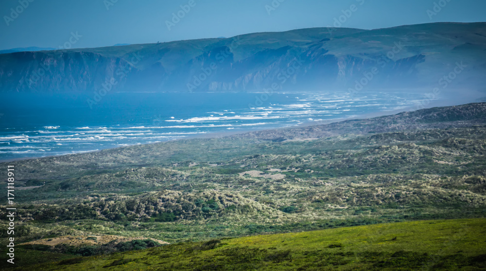 point reyes national seashore coast on pacific ocean point reyes national seashore coast on pacific ocean