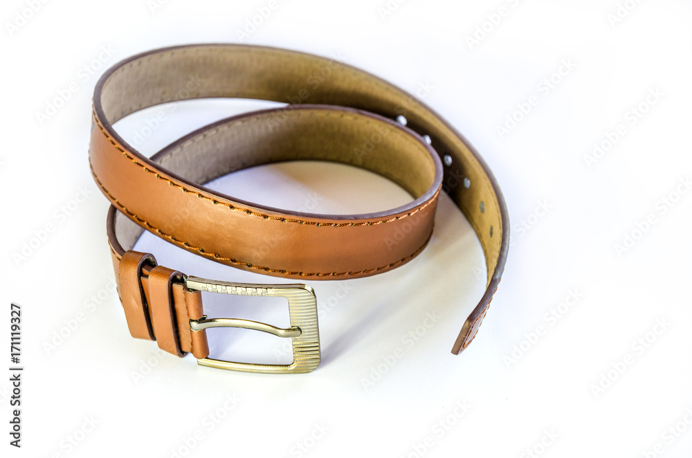 belts isolated on white background belts isolated on white background