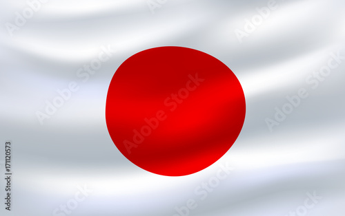 Free Download Flag of Japan 3d icon waving in the wind - GFXLoad