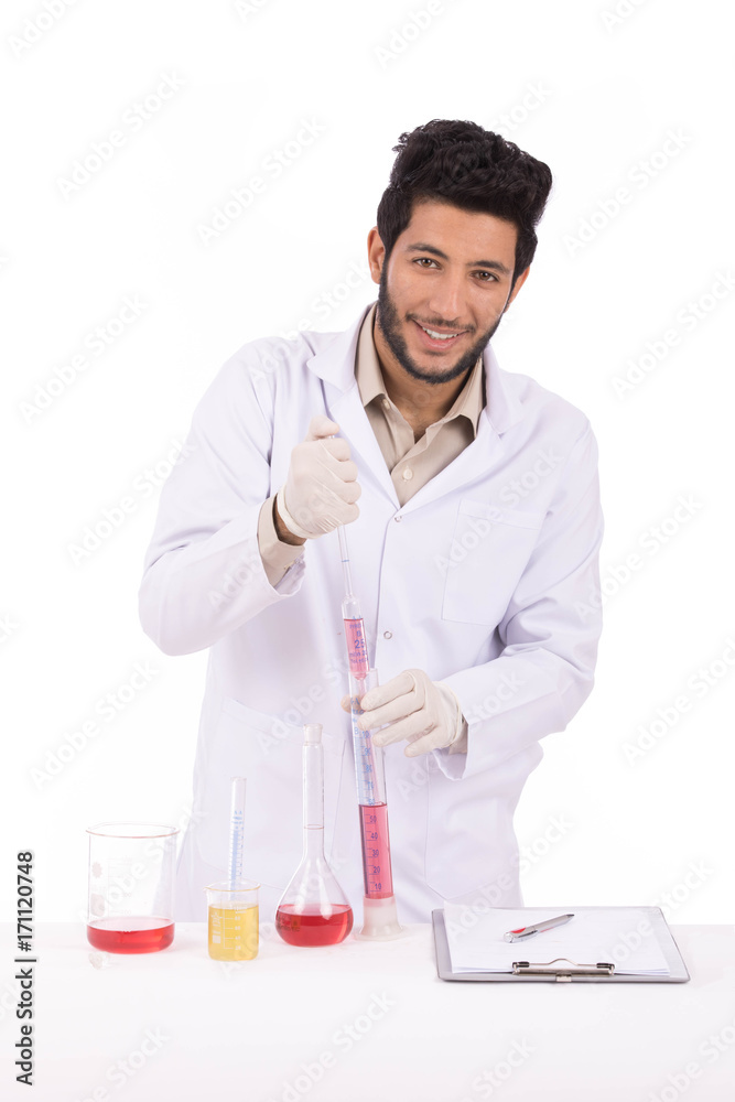 Chemist in the lab Chemist in the lab