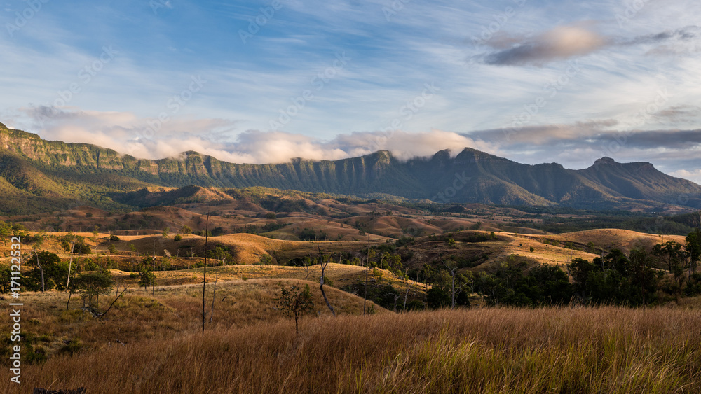 Fototapeta premium Great Dividing Range, Cunninghams Gap