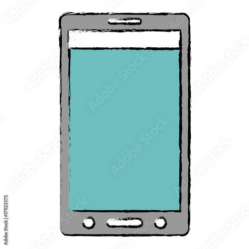 smartphone device isolated icon vector illustration design