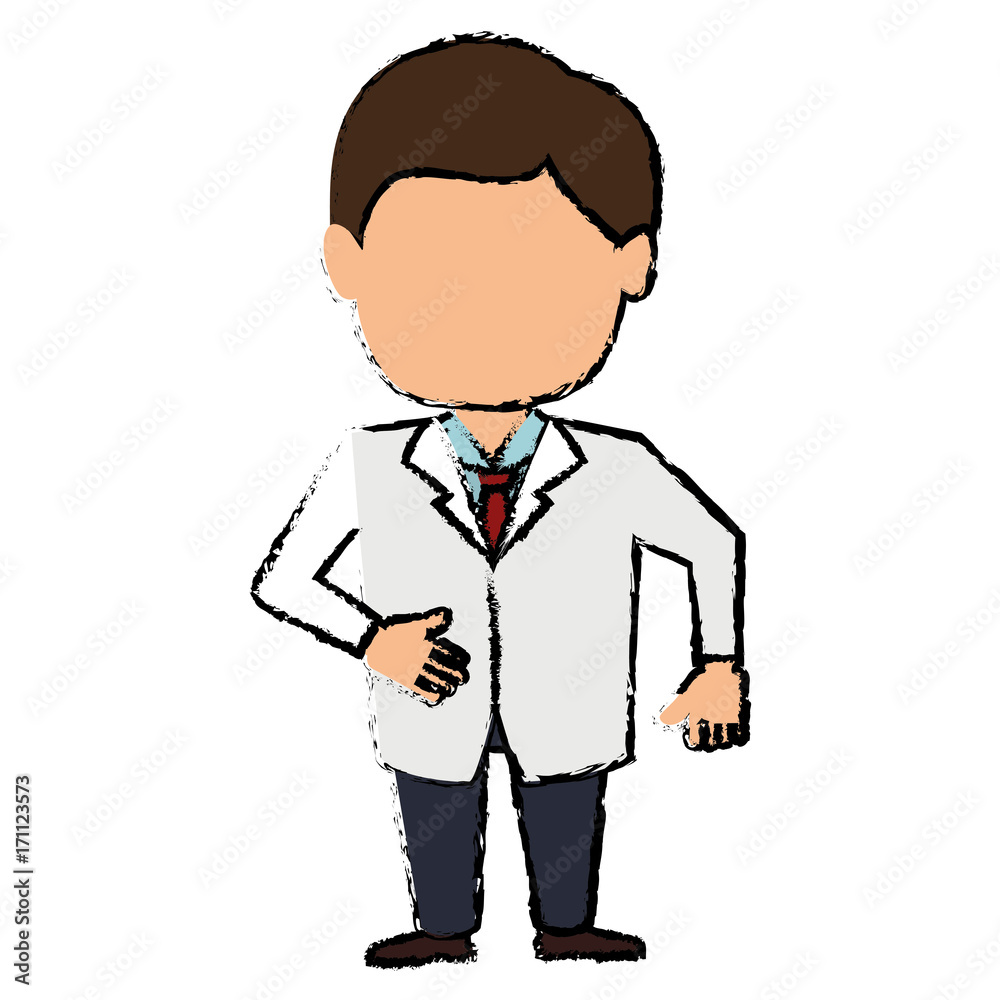 male doctor avatar character vector illustration design male doctor avatar character vector illustration design