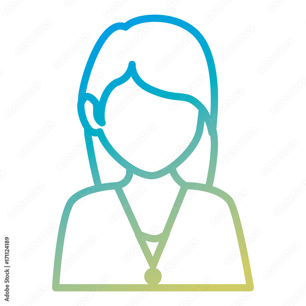 beautiful businesswoman avatar character vector illustration design beautiful businesswoman avatar character vector illustration design