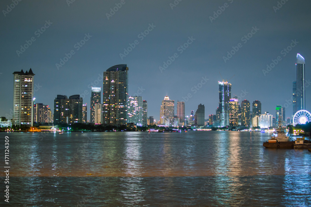 Obraz premium バンコクの夜景