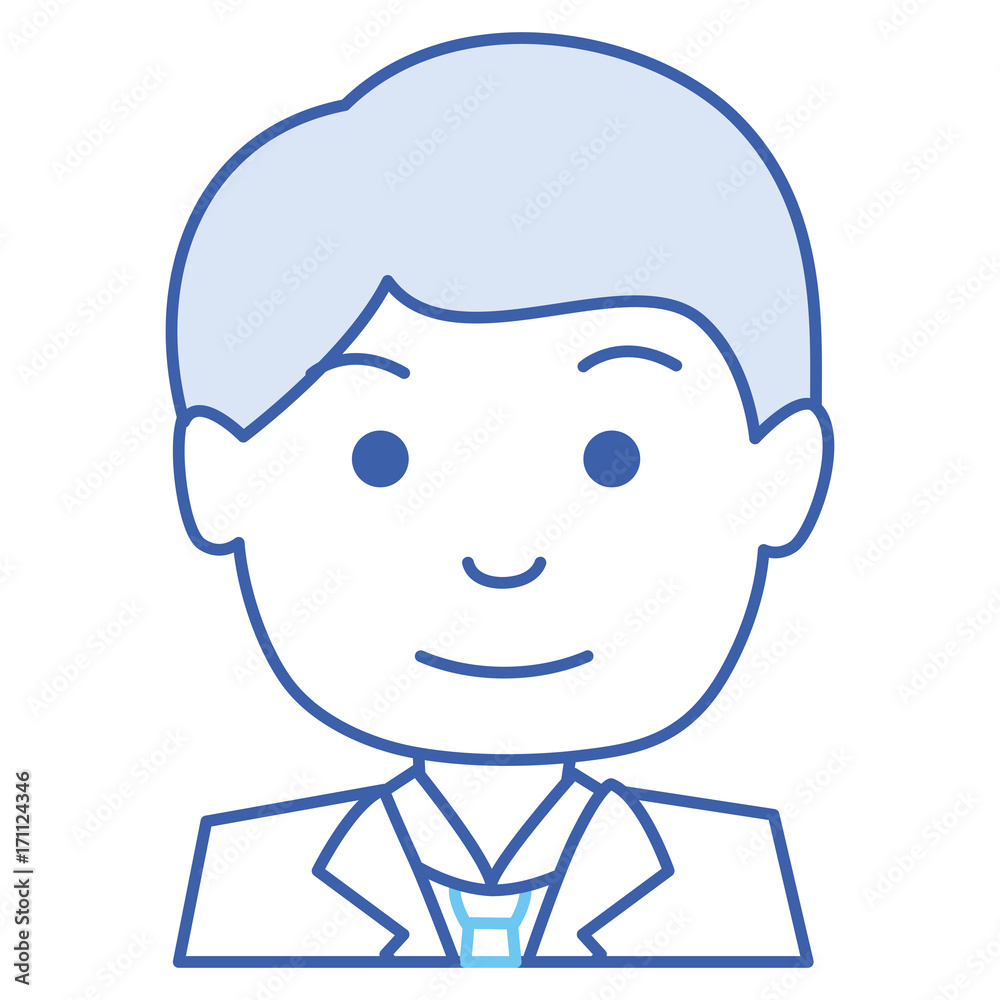 elegant businessman avatar character vector illustration design elegant businessman avatar character vector illustration design
