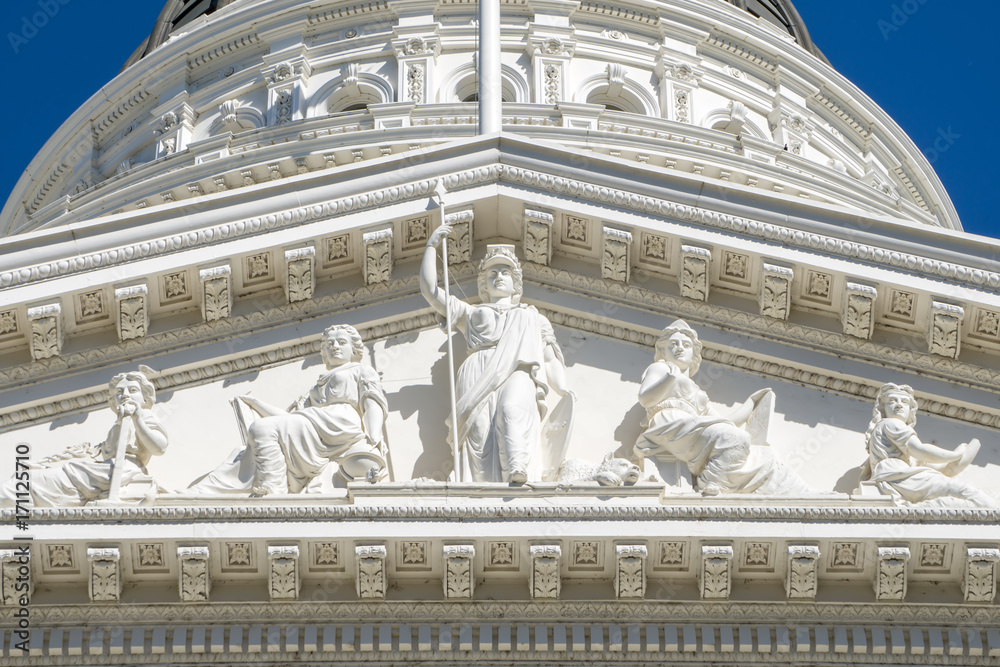Fototapeta premium Sacramento Capitol Building in California