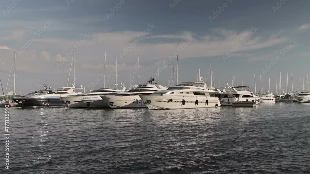 embankment, yacht parking Palma de Mallorca embankment, yacht parking Palma de Mallorca