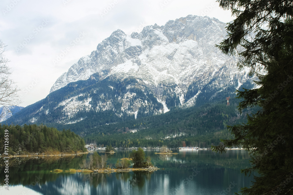 View of the Eibsee