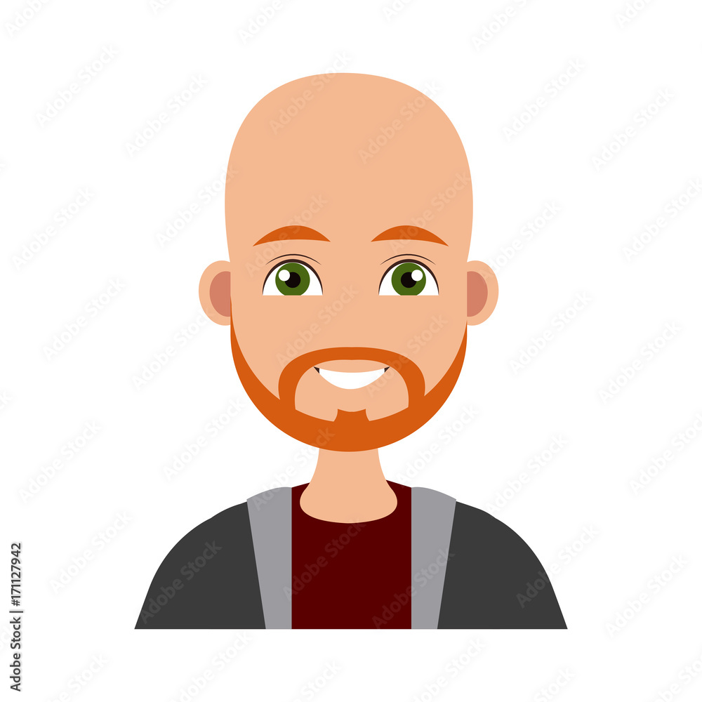 Young man cartoon icon vector illustration graphic design Young man cartoon icon vector illustration graphic design