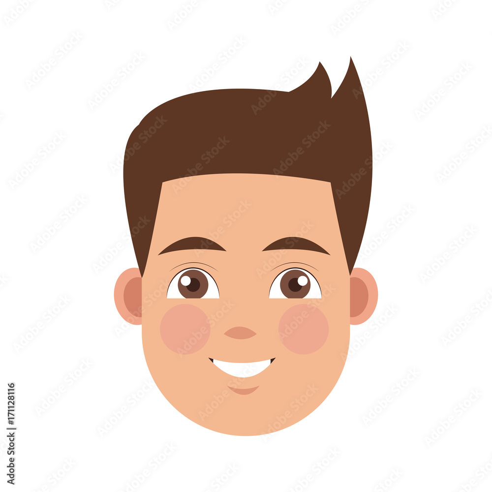 Young man cartoon icon vector illustration graphic design Young man cartoon icon vector illustration graphic design