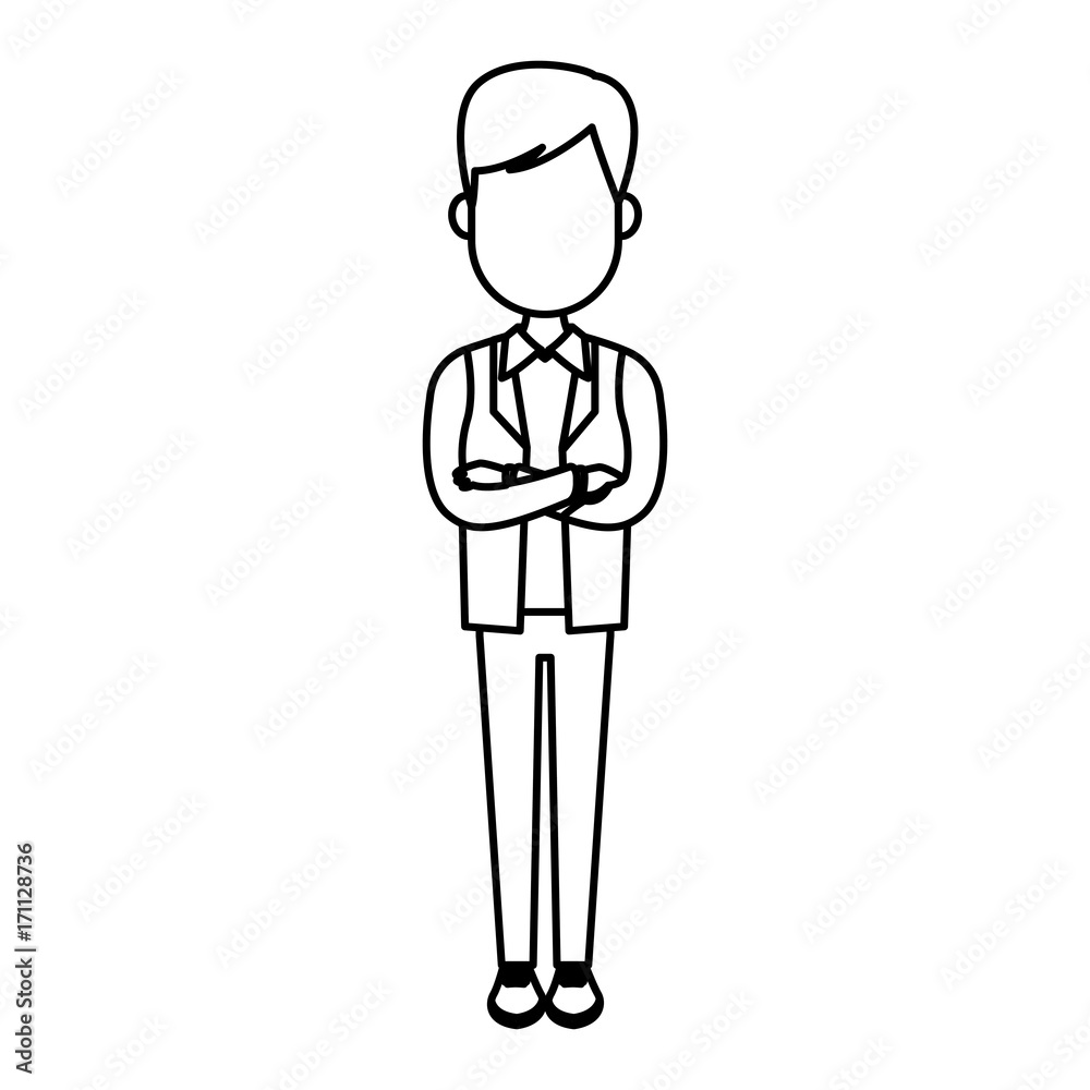 Young man cartoon icon vector illustration graphic design Young man cartoon icon vector illustration graphic design