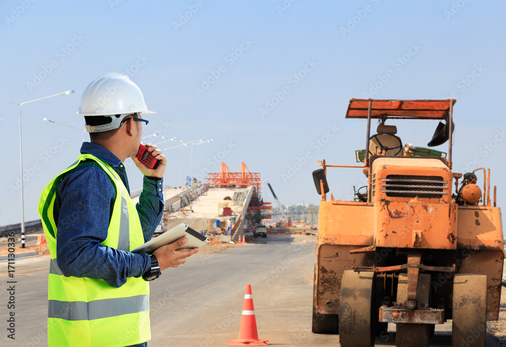 Road construction engineer