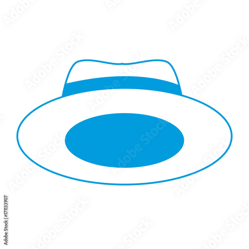 Vintage hat isolated icon vector illustration graphic design
