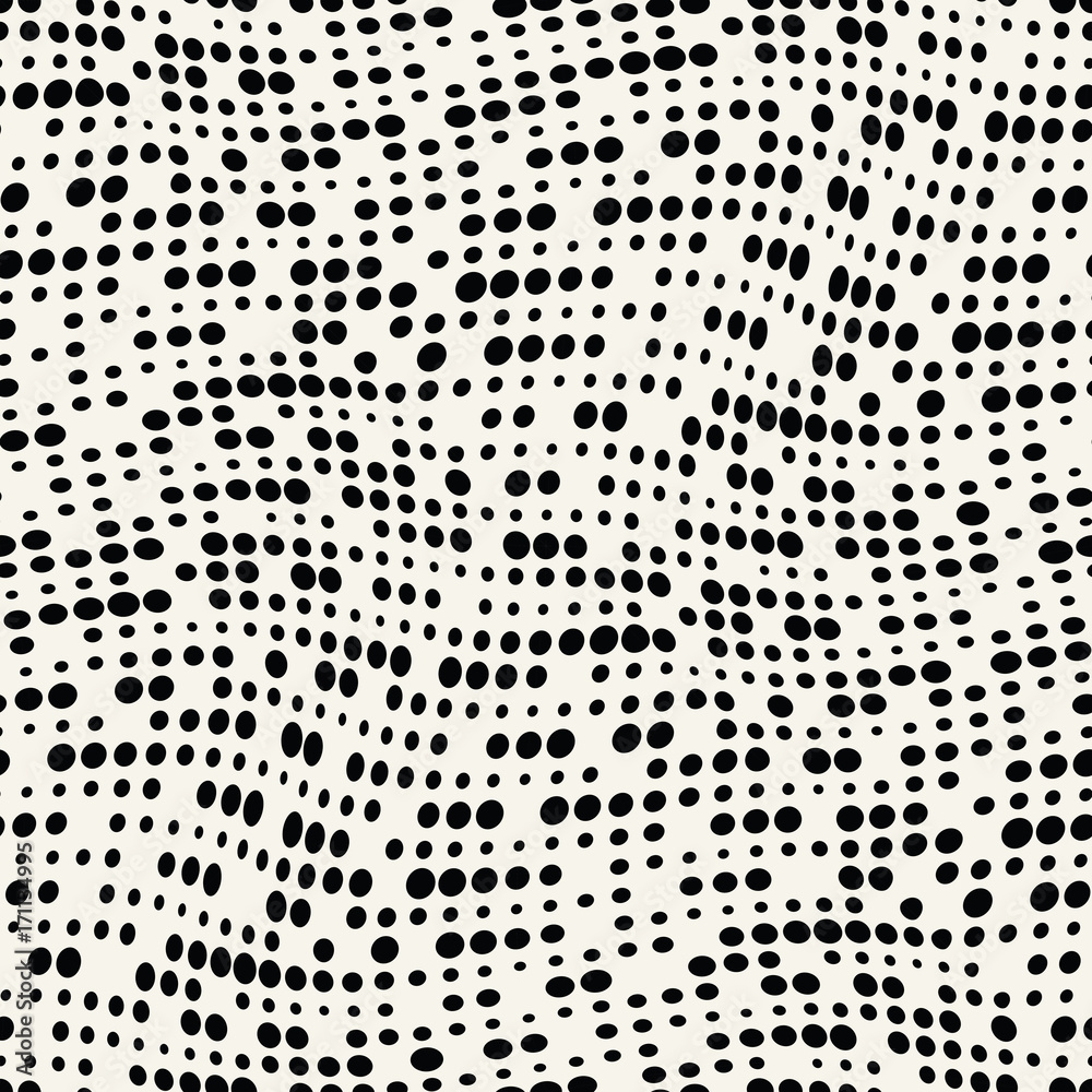 geometric dots halftone gradient seamless pattern design geometric dots halftone gradient seamless pattern design