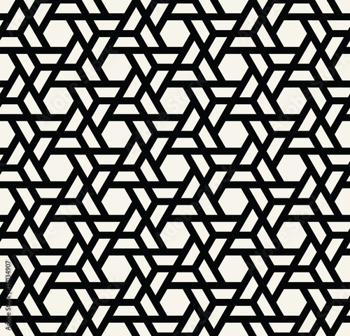 simple seamless geometric grid vector pattern